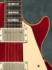 Gibson 1972 Les Paul Deluxe Cherry Red Humbucker Conversion_7