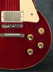 Gibson 1972 Les Paul Deluxe Cherry Red Humbucker Conversion_9