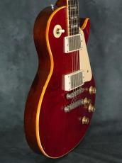 Gibson 1972 Les Paul Deluxe Cherry Red Humbucker Conversion_15