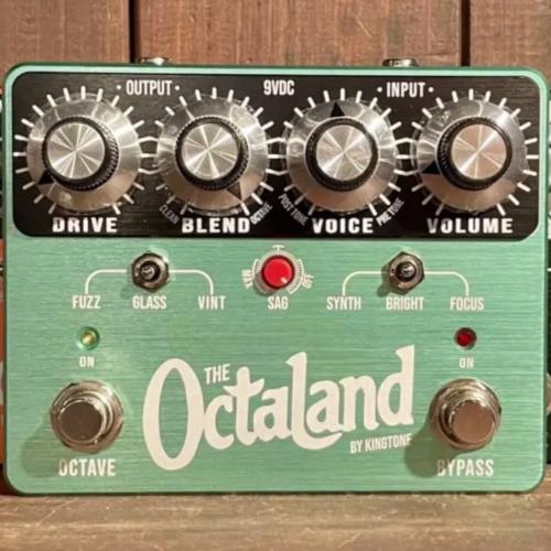 KING TONE GUITAR The Octaland "Mint" 【希少入荷】【ミントカラー】【極上オクターブファズ】