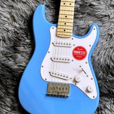 Squier Mini Stratocaster Maple Fingerboard, White Pickguard, California Blue【2026年 NEWカラー】