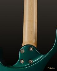 Shue Guitars Modern S Rain Forest Green Metallic Gold Hardware w/VT-1_5