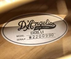 D'Angelico 【2022年製】Excel EXL-1 【3.20kg】_10