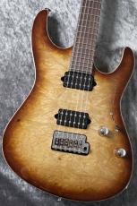 Suhr Custom Modern Carved Burl Maple Top/Rosewood Neck/Brown Burst #87786【カーブトップ】【ローズネック】