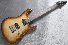 Suhr Custom Modern Carved Burl Maple Top/Rosewood Neck/Brown Burst #87786【カーブトップ】【ローズネック】_2