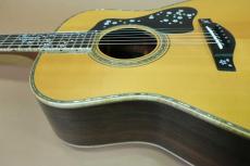 YAMAHA LL-120MS Custom / Abalone Head Trim and SADA Inlay・Abalone Trim and Rosette・Engelmann Spruce Top・Side Jacaranda and Back Jacaranda and Ebony 3P・Honduras Mahogany and Ebony 5p Neck【With Origi_13