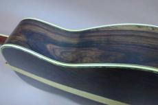 YAMAHA Fork Custom 1 / L-51 Style Body・Original Peg・Spruce Top・Jacaranda Side・Jacaranda  and Maple 3P-Back・L-52 Head・Pearl Oyster Fingerboard Inlay・Abalone Trim and Rosette・Bridge Inlay・ADJ Bridge【With Orig_4