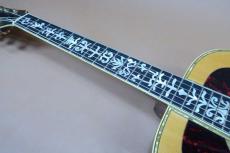 YAMAHA Fork Custom 1 / L-51 Style Body・Original Peg・Spruce Top・Jacaranda Side・Jacaranda  and Maple 3P-Back・L-52 Head・Pearl Oyster Fingerboard Inlay・Abalone Trim and Rosette・Bridge Inlay・ADJ Bridge【With Orig_9