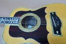 YAMAHA Fork Custom 1 / L-51 Style Body・Original Peg・Spruce Top・Jacaranda Side・Jacaranda  and Maple 3P-Back・L-52 Head・Pearl Oyster Fingerboard Inlay・Abalone Trim and Rosette・Bridge Inlay・ADJ Bridge【With Orig_12