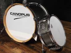 CANOPUS YAIBA Bop Kit Maple Drum Set 4pc 18"BD / 12"TT / 14"FT / 14"SD 2010年代製_4