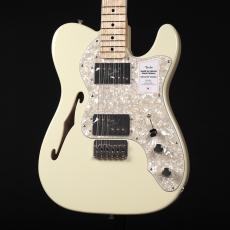 Fender Made in Japan Traditional 70s Telecaster Thinline Maple Fingerboard ~Olympic White~