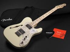 Fender Made in Japan Traditional 70s Telecaster Thinline Maple Fingerboard ~Olympic White~_2