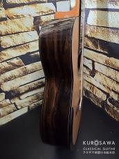 Kim Lissarrague キム・リサラグ 杉・ジリコテ ラティス アーチバック 20フレット 最新作!【クロサワ楽器日本総本店2F 在庫品】_9