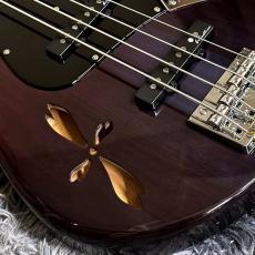 Bacchus WOODLINE-HOLLOW4 FUYUZAKURA WSE'25/E BL/YZ-GRD【Deviser One Day Guitar Show 2025 Winter出展モデル】_3