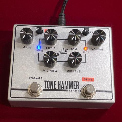aguilar TONE HAMMER V2 【温かみのあるダイナミックサウンド】【3EQ+Driveスイッチ】