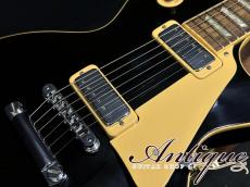 Gibson Limited Edition Les Paul Deluxe 1999 Ebony Virgin Solder & Full-Original w/OHC 4.14kg "Light Weight"_7