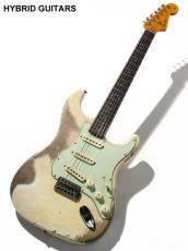 Fender Custom Shop MBS 1960 Stratocaster with Josefina Campos P.U. Heavy Relic Olympic White Master Built by Kyle Mcmillin 2018_3