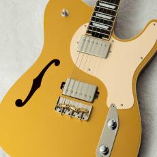 Kz Guitar Works Kz TL Trad Semi-Hollow 22 2H8 Custom w/Brazilian Rosewood -Gold Top-