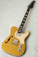 Kz Guitar Works Kz TL Trad Semi-Hollow 22 2H8 Custom w/Brazilian Rosewood -Gold Top-_2