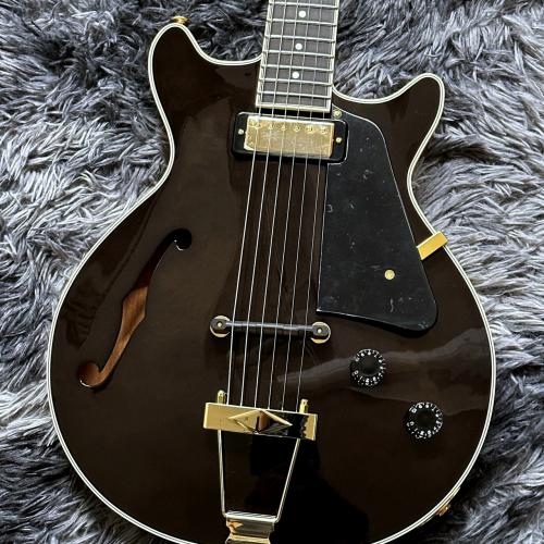 Kz Guitar Works Kz One Air See Through Black w/Mini-Humbucker Pickup【日本製】【フルアコ】