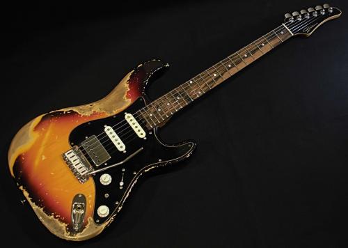 Shue Guitars New Classic S TM40 Custom Sunburst