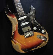 Shue Guitars New Classic S TM40 Custom Sunburst_2