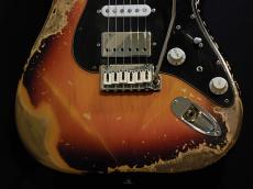 Shue Guitars New Classic S TM40 Custom Sunburst_4