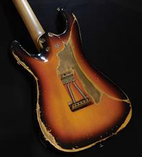 Shue Guitars New Classic S TM40 Custom Sunburst_9