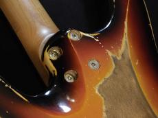 Shue Guitars New Classic S TM40 Custom Sunburst_10