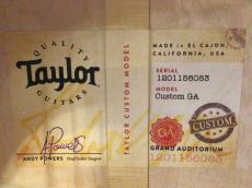 Taylor Custom GA Lutz Spruce / AA Quilt Maple #13233_11