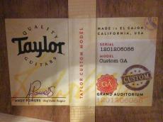 Taylor Custom GA Master Grade Hawaiian Koa #13230_11