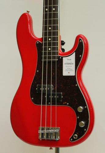 Fender Made in Japan Hybrid II P Bass / Modena Red / 3.92kg