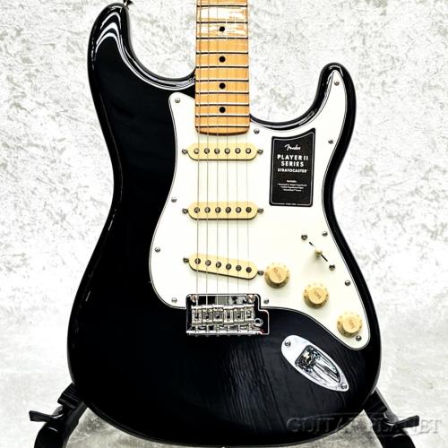 Fender Player II Stratocaster -Black/Maple-【MX25157136】【3.43kg】