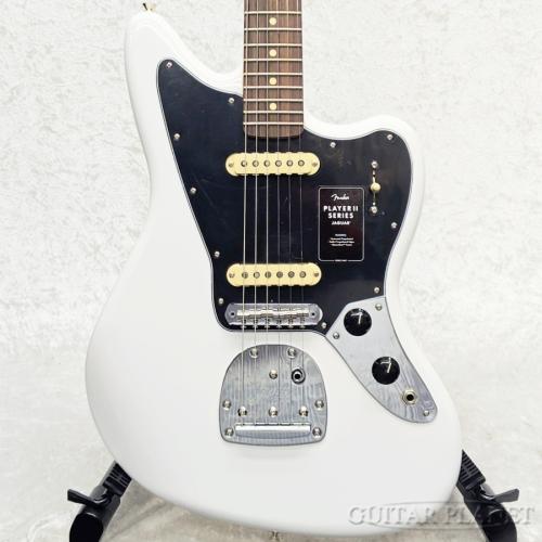 Fender Player II Jaguar -Polar White/Rosewood-【MX25124799】【3.68kg】