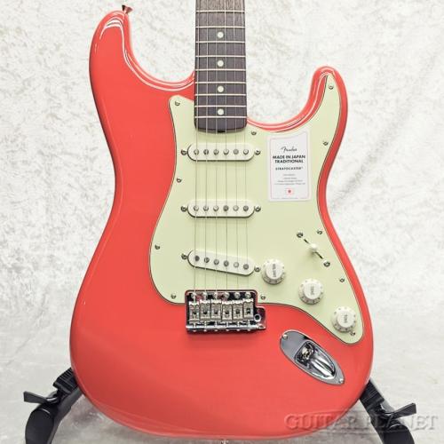 Fender Made In Japan Traditional 60s Stratocaster -Fiesta Red-【JD26007064】【軽量3.12kg】