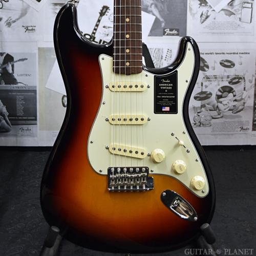 Fender American Vintage II 1961 Stratocaster -3 Color Sunburst-【V2563756】