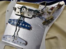 Fender Custom Shop TBC FMT Stratocaster N.O.S. Floyd Rose HSS -Sapphire Blue Transparent- 2013USED!!_4