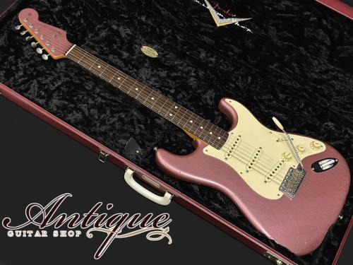 Fender Custom Shop Limited Edition Custom Built Char 59 Stratocaster Burgundy Journeyman Relic "Collectable Condition"