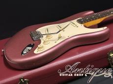 Fender Custom Shop Limited Edition Custom Built Char 59 Stratocaster Burgundy Journeyman Relic "Collectable Condition"_6