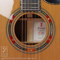 Fonzo Guitars V34C GA VC【デモ動画掲載】_12