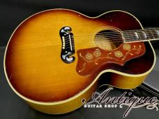 Gibson J-200 1964年製 Sunburst /Killer Figured Maple Side&Back /Solid Black Jacaranda FB & Bridge w/Fishman Passive PU “Amazing Vintage Sound”_4