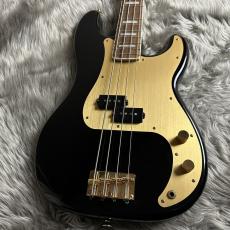 Squier 40th Anniversary Precision Bass Gold Edition Black【現物画像】【最大36回分割無金利 実施中】