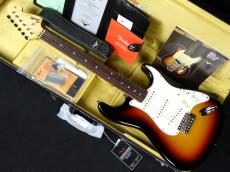 Fender Custom Shop 1966 Stratocaster NOS 22Fret 3 Color Sunburst_2