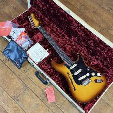 Fender Limited Edition Suona Stratocaster Thinline Violin Burst_2