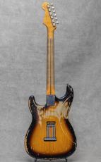 Fender Custom Shop MBS 1954 Stratocaster Heavy Relic 2 Color Sunburst Built by Dennis Galuszka / 2014_4