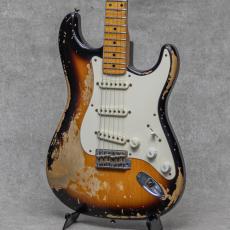 Fender Custom Shop MBS 1954 Stratocaster Heavy Relic 2 Color Sunburst Built by Dennis Galuszka / 2014_5