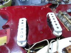 Fender 1966 Mustang Neck+Duo SonicⅡ Body Component Guitar "Dakota Red"_11