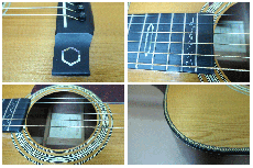 Martin CEO-1  "CEO"s Choice Limited to 128 / Solid Spruce Top・Solid Mahogany Side and Back・Outline Hexagon Inlay・Abalone Rosette・Herringbone Trim・Ebony Fingerboard・Mahogany 1P Neck【With Hard Case】1997年製_15