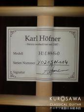 Hofner カール・ヘフナー Classical Master Series HM89-S-0 松・ローズウッド　630mm【旧価格!】【日本総本店2F 在庫品】_4