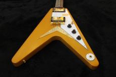 Epiphone 1958 Korina Flying V Aged Natural_5